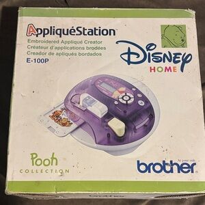 Brother Disney Home AppliquéStation E-100P - Purple